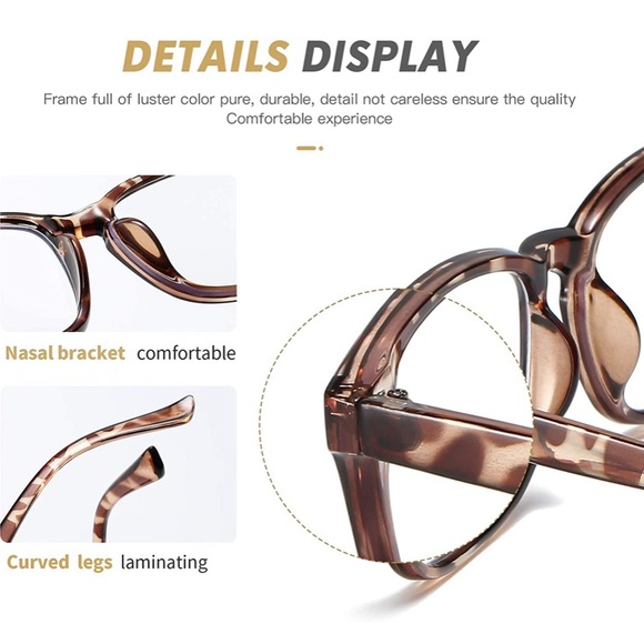 Unisex Blue Light Blocking Glasses - Picture 8 of 12